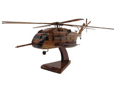 CH-53E Super Stallion USMC Marine Navy Helicopter Aviation Wood Wooden Model New picture