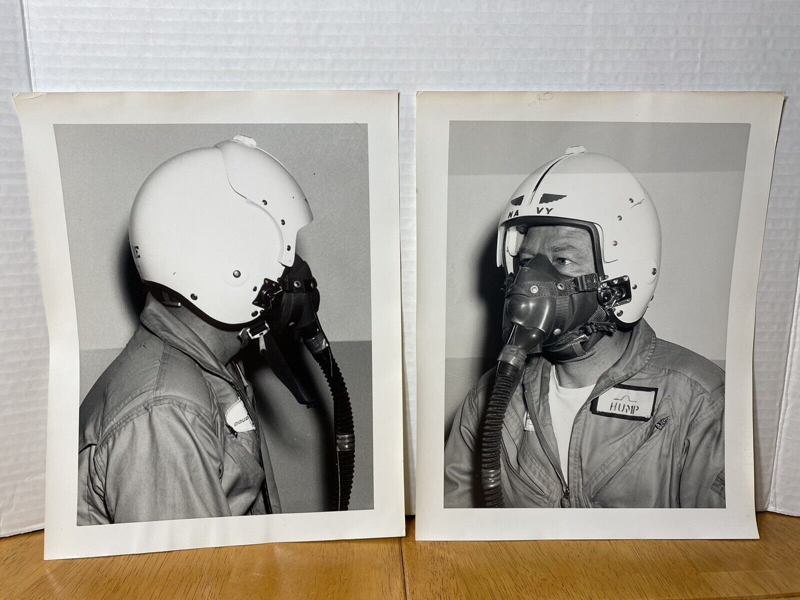 APH-6 flight helmet color of VA-75 Douglas Pilot Testing Helmet Stamped 11-15-66