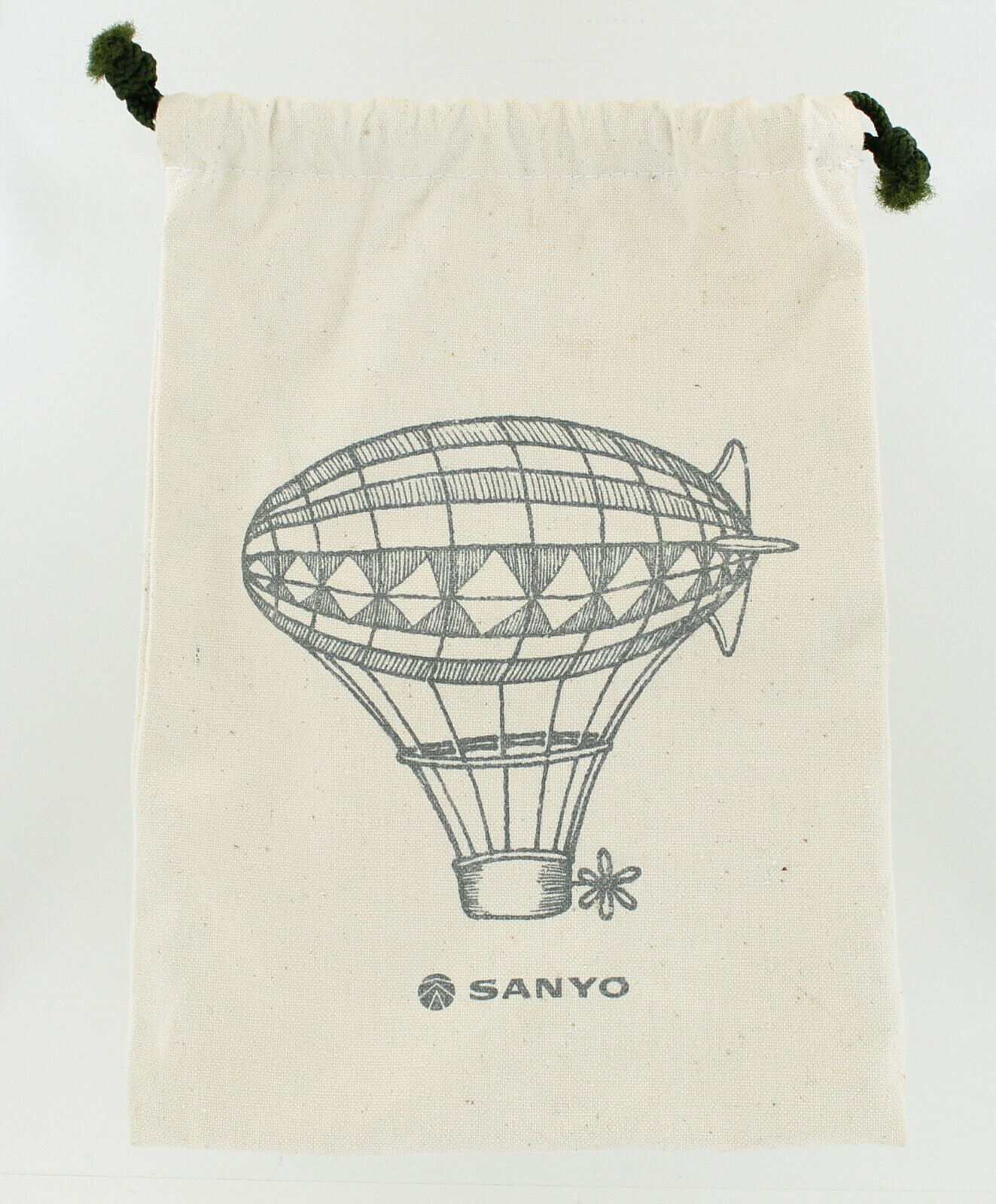 Sanyo Drawstring Bag with Blimp - Rare