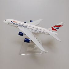 16cm Air British Airways Airbus A380 Diecast Airplane Model Plane Aircraft Alloy picture
