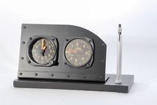 Cockpit Style Alarm Clock Desk Display with Pen/Pencil Holder, Aviation  PI-0110 picture