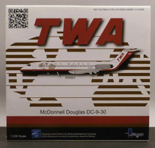 SUPER RARE INFLIGHT 200 McDonnell Douglas DC-9-30, TWA, Hard to Find, Perfect picture
