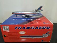 Extremely RARE 1/200 Inflight 200 Transaero polished Douglas DC-10-30 N141AA IFD picture