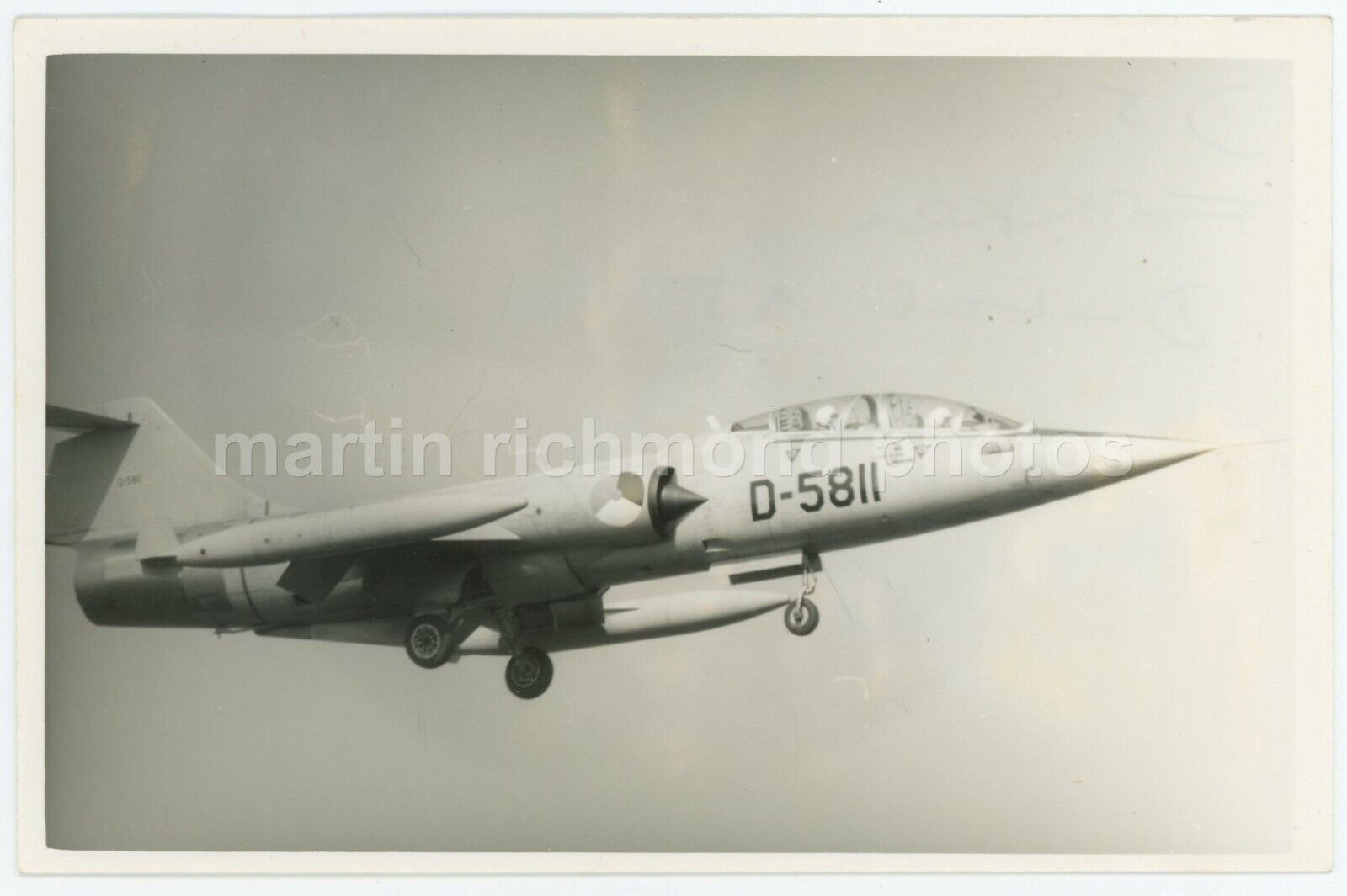 Royal Netherlands Air Force Lockheed Fokker TF-104G Starfighter Photo, HE774