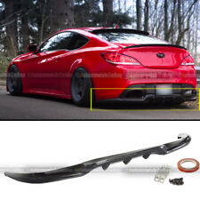 Fit 10-16 2DR Genesis Coupe Sport Style PU Rear Bumper Lip Diffuser Body Kit picture