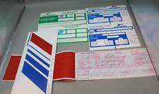 Vintage AIR FRANCE Tickets Jacket Boarding Passes Lot picture