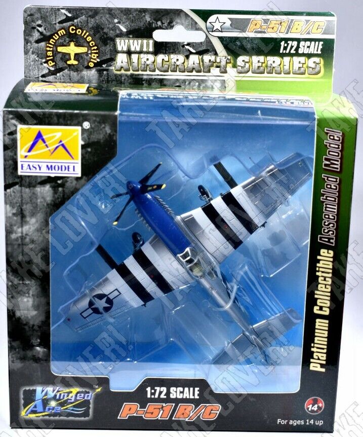 Easy Model - 1:72 Scale USAAF & USN Fighter Aircraft of WW2 - D-Day Navy Pacific