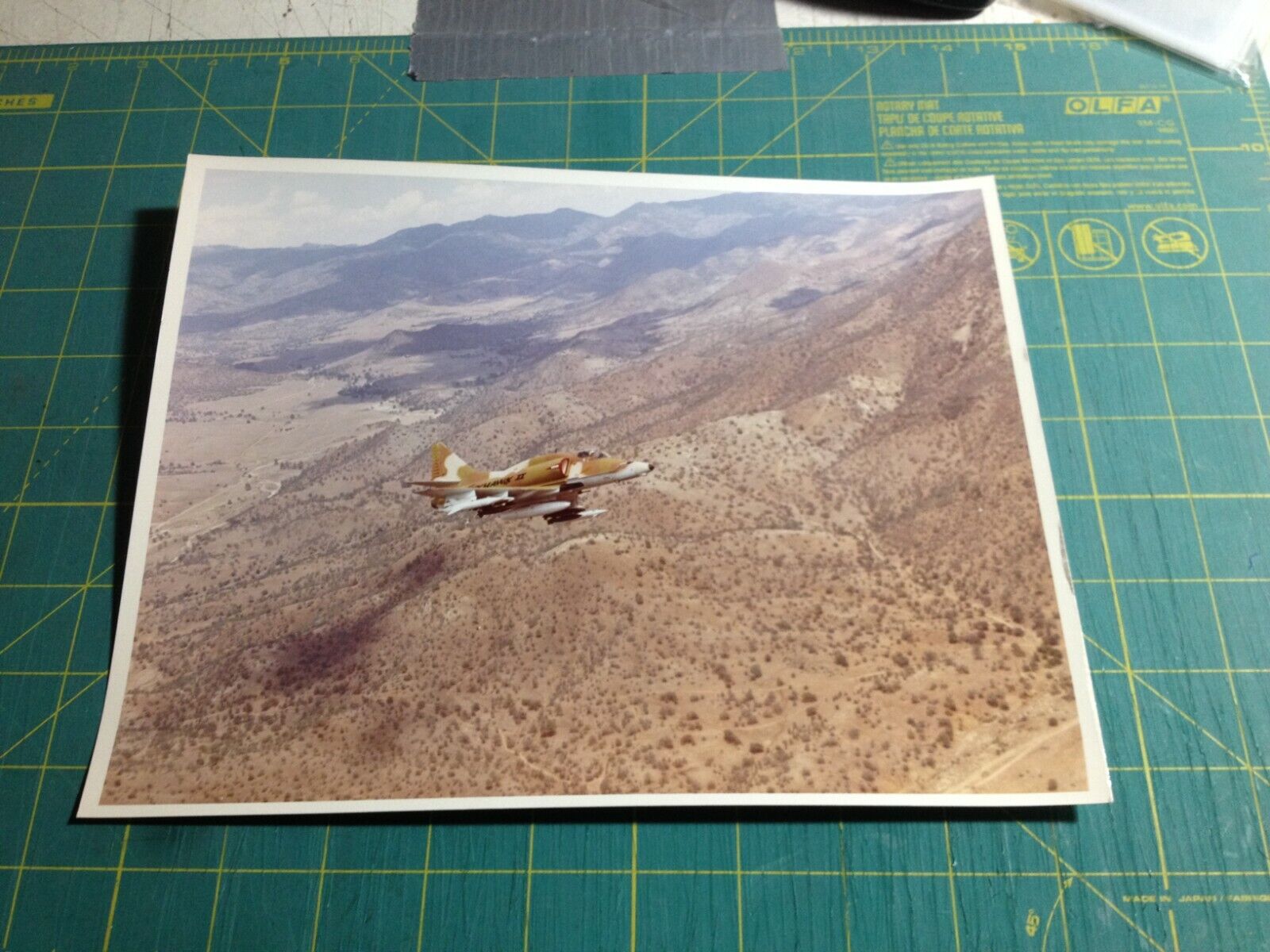 DOUGLAS Aircraft Co.  8x10 Ektacolor Photo Print - SKYHAWK II JET Landscape