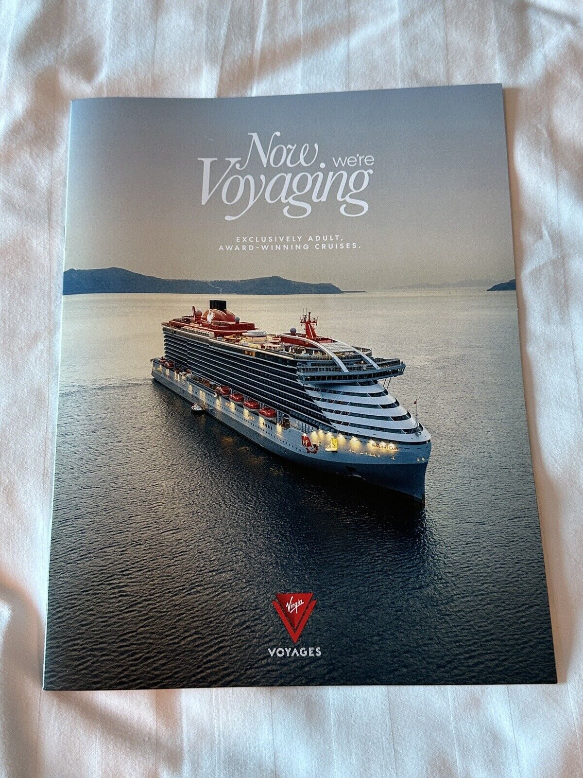 New Virgin Voyages 12pg Cruise Ship Brochure