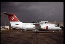 Air Malta Avro RJ70 G-OLXX No Date Kodachrome Slide/Dia A16 picture