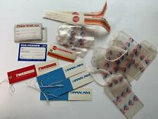 Vintage Luggage Tags - Pan Am, TWA, Continental, American, More Unused picture