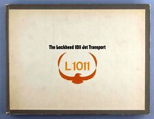 LOCKHEED L-1011 TRISTAR VINTAGE 1968 MANUFACTURERS SALES BROCHURE SEAT MAPS picture