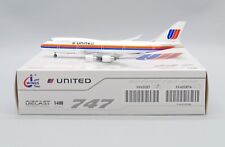 United Airlines B747-400 Reg: N183UA Scale 1:400 JC Wings Diecast XX40087 (HK) picture