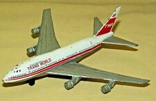 BOEING 747 SP TWA AIRLINES TRANSWORLD ZEE TOYS PASSENGER PLANE A206 AIRPLANE. picture