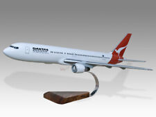 Boeing 767-300ER Qantas Ver. 2 Solid Kiln Dried Wood Handmade Desktop Model picture