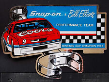 SNAP ON TOOLS Bill Elliott Winston Cup 1988 - Orig. Vintage Racing Decal/Sticker picture