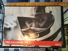 1985 NGK Large Racing Calendar, Motorcycles, Formula One, And More picture