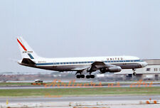 United Airlines Douglas DC-8-21 N8005U at MIA in May 1972 8