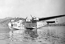  Pan Am Clipper B 314 Airplane Flying Boat Clear Lake 1930s  photo    picture