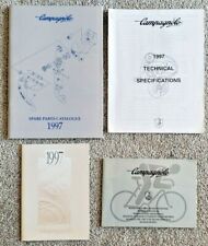 1997 Campagnolo Products + Spare Parts Catalogs + Tech Specs + Owner's Manual picture