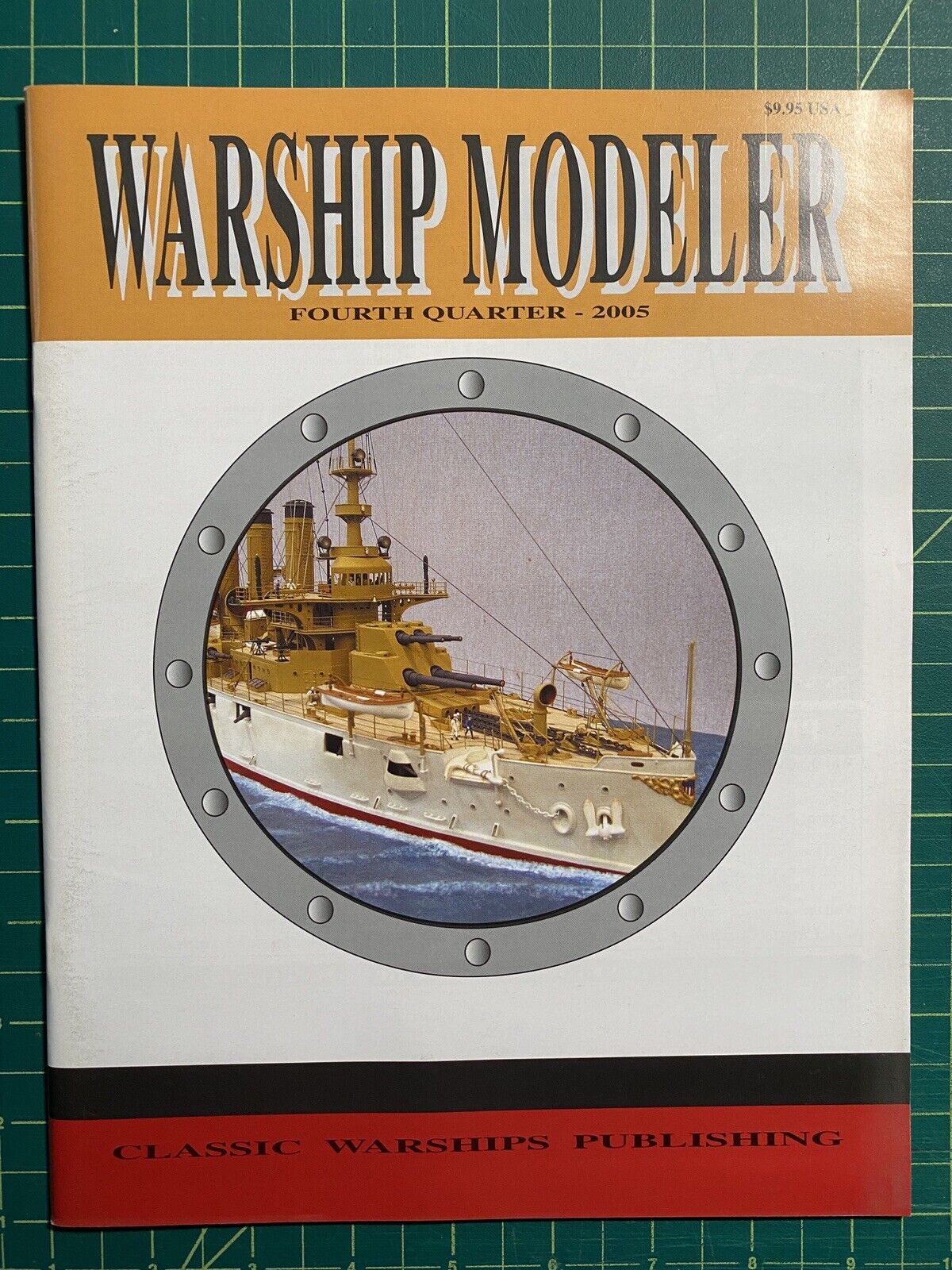 Classic Warships Publishing Modeler 4th Quarter Issue Model Ship Pictorial 1/350