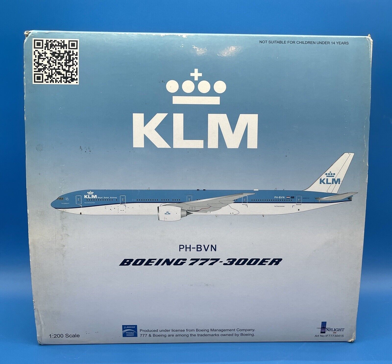 Inflight200 KLM Royal Dutch Airlines Boeing 777-300ER  PH-BVN 1:200