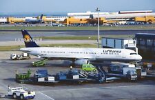 Dupe 35mm Slide Lufthansa Airbus A321 D-AIRE CN 473 Boeing b-737 ,d-80 b-757 picture