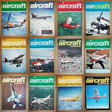 Magazine - Aircraft Illustrated Aeroplanes Contents Shown - Various Month Issues picture