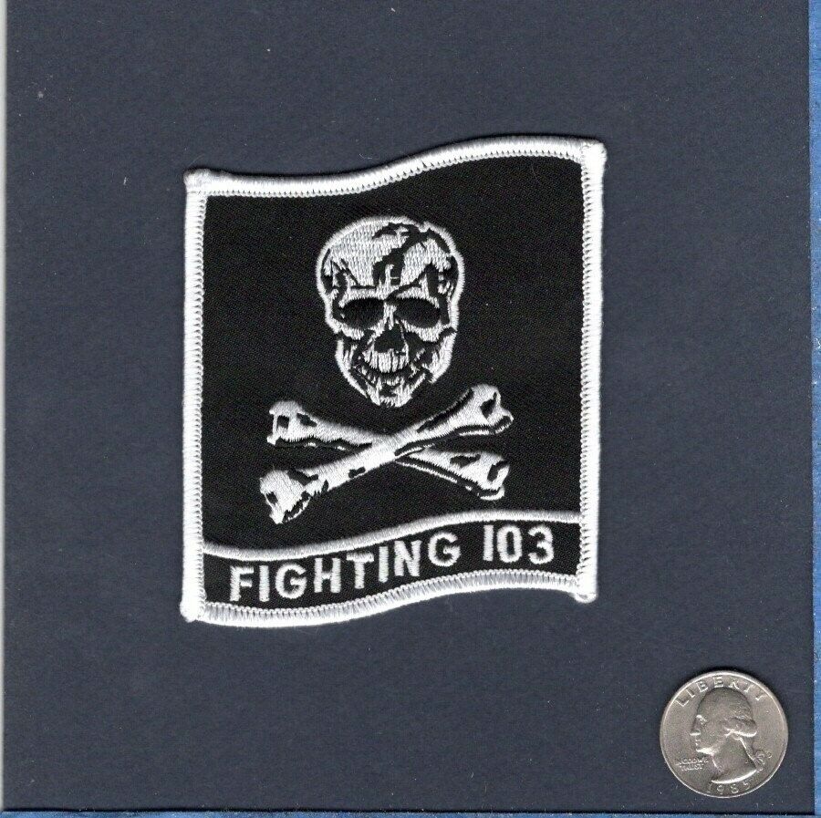 VF-103 JOLLY ROGERS US NAVY Grumman F-14 TOMCAT Fighter Squadron Patch