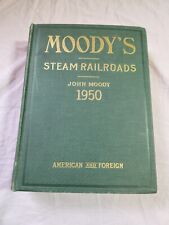 Moody's Transportation Manual American and Foreign- John Moody 1950 MAPS picture