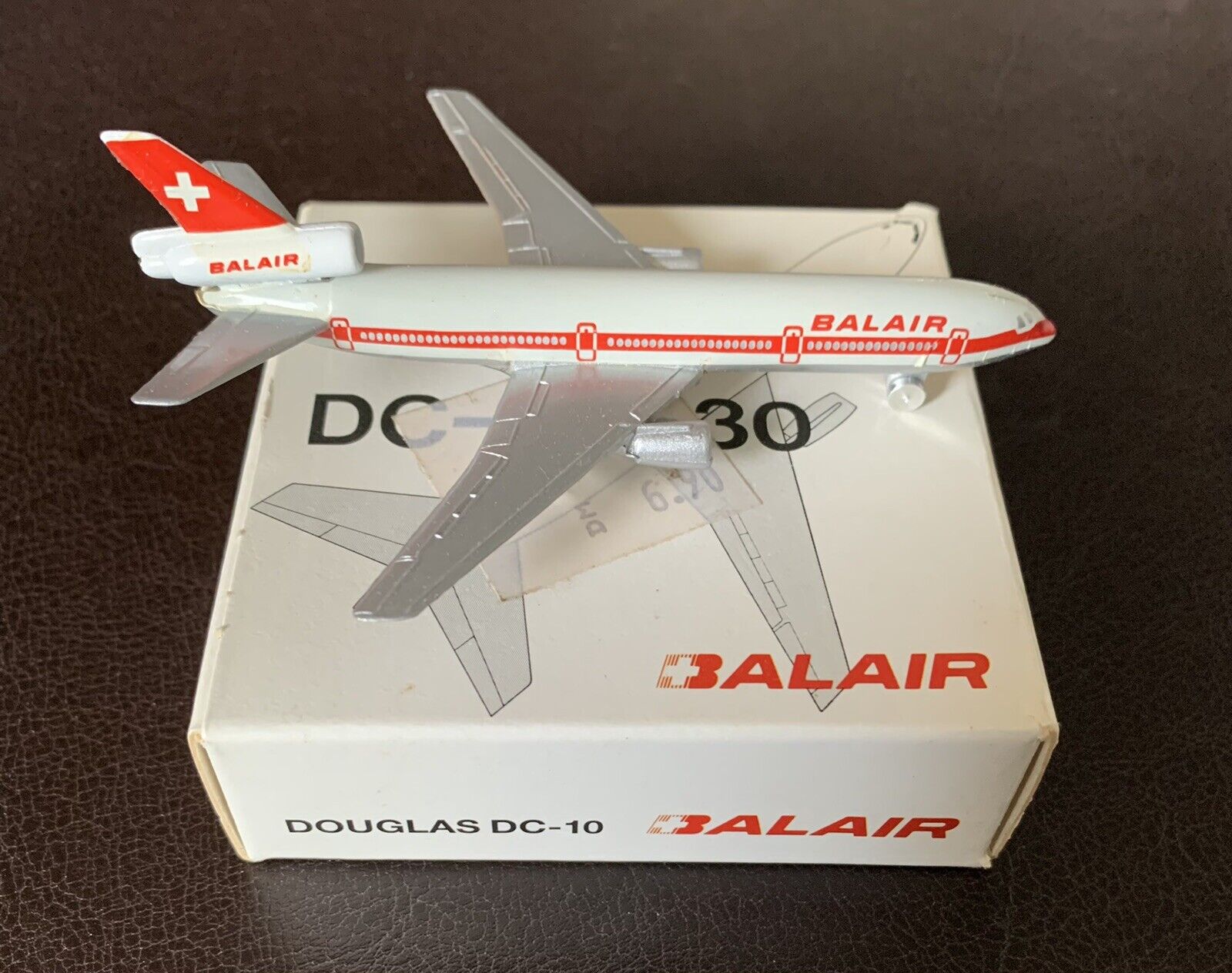 BALAIR / Douglas DC-10 / Schabak 1:600 Scale / Excellent Condition