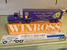 LION AND LIONESSES OF DISTRICT 14-D  65 years TRACTOR AND TRAILER WINROSS TRUCK picture