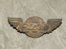 PENNSYLVANIA CENTRAL AIRLINES PCA THE CAPITAL AIRLINE 1940'S HAT BADGE picture