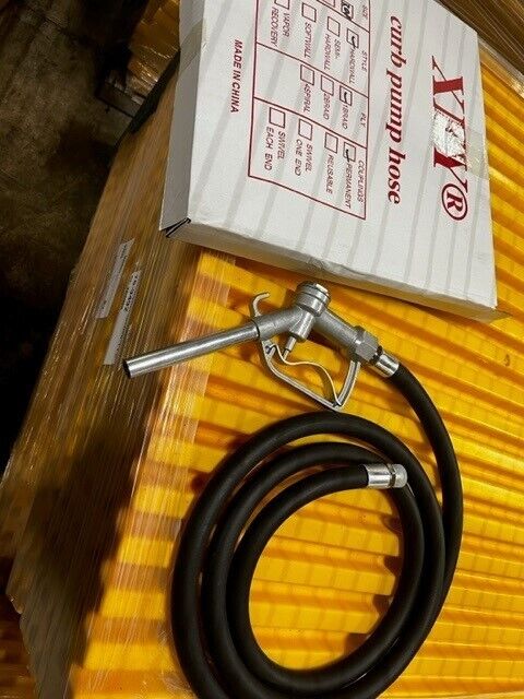gas pump handle and 10 ft hose 5/8