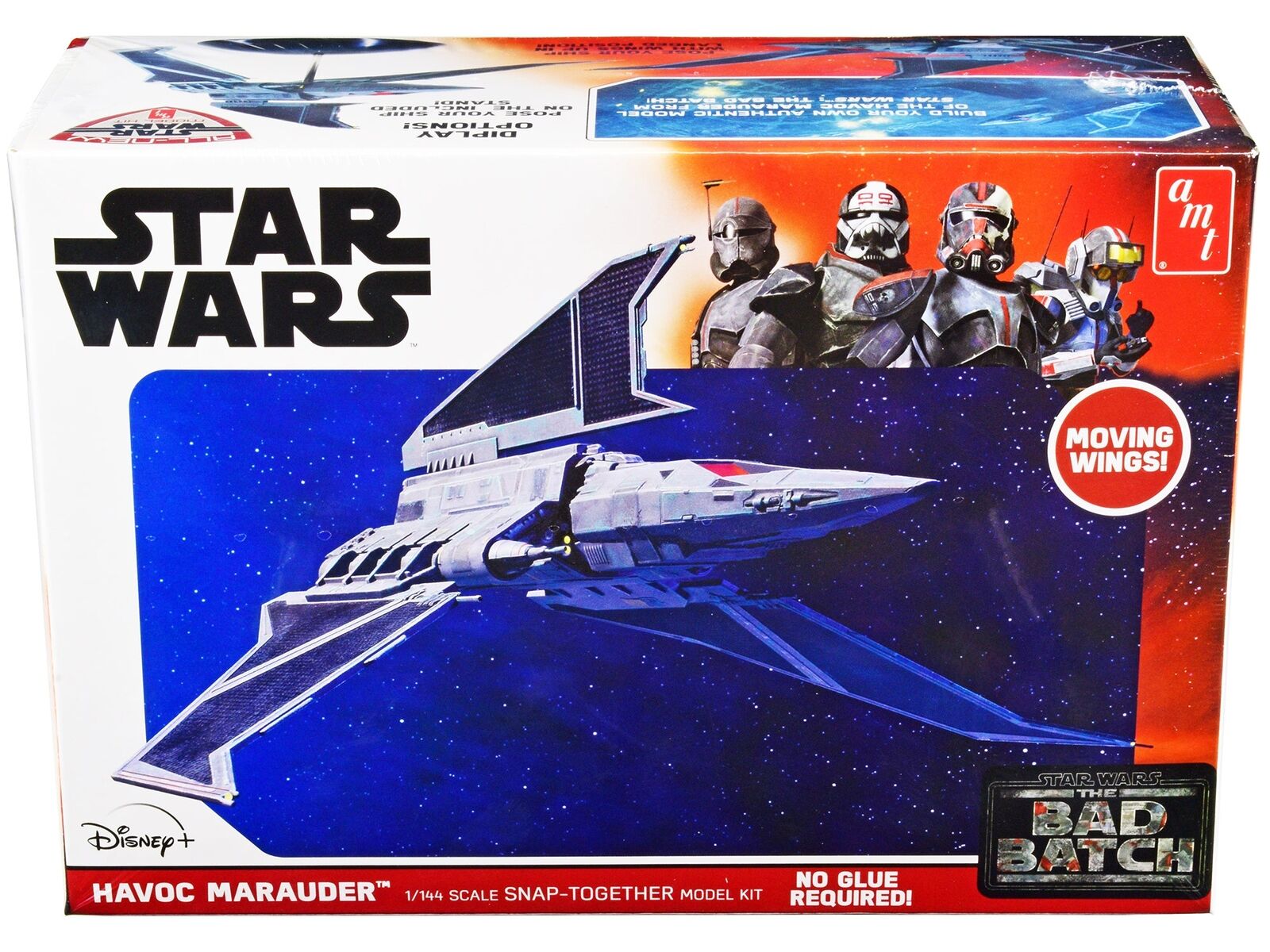 Model Kit Havoc Marauder Space Ship Star Wars Bad Batch 2021- 1/144