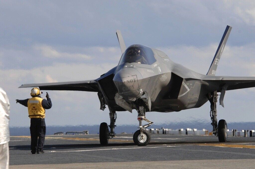 US Navy USN  F-35B is the Marine Corps Joint Strike Force variant A1 8X12 PHOTO