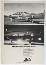 Vintage 1974 Aermacchi MB-326 Trainer Aircraft Print Ad picture
