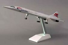 British Concorde with LED Cabin Lights Large Display Plane Model  Airplane 50cm picture