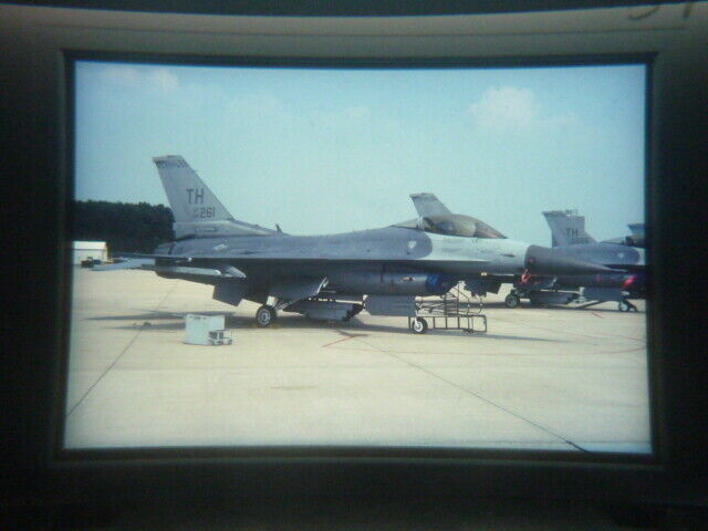 military aircraft slide US Air Force F-16C 113 FS ANG 86-1261 