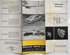 Dualoc Drive Inc Brochure Rockford IL For Cars Trucks Tractors Car Collectible picture