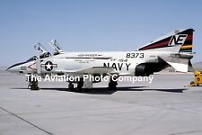 US Navy VF-154 McDonnell F-4J Phantom 158373/NE-100 (1975) Photograph picture