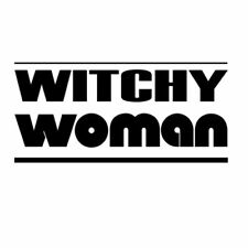 WITCHY WOMAN Car Laptop Wall Sticker w70 picture