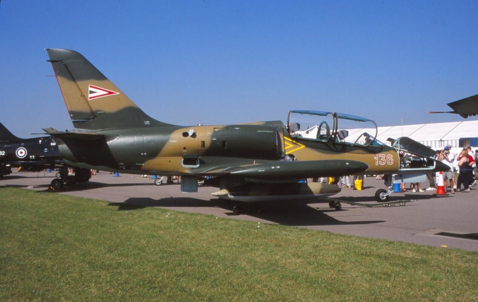 Original colour slide L-39ZO 136 of Hungarian Air Force