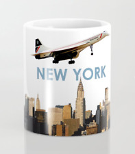 British Airways Concorde over New York - Coffee Mug (11oz) picture