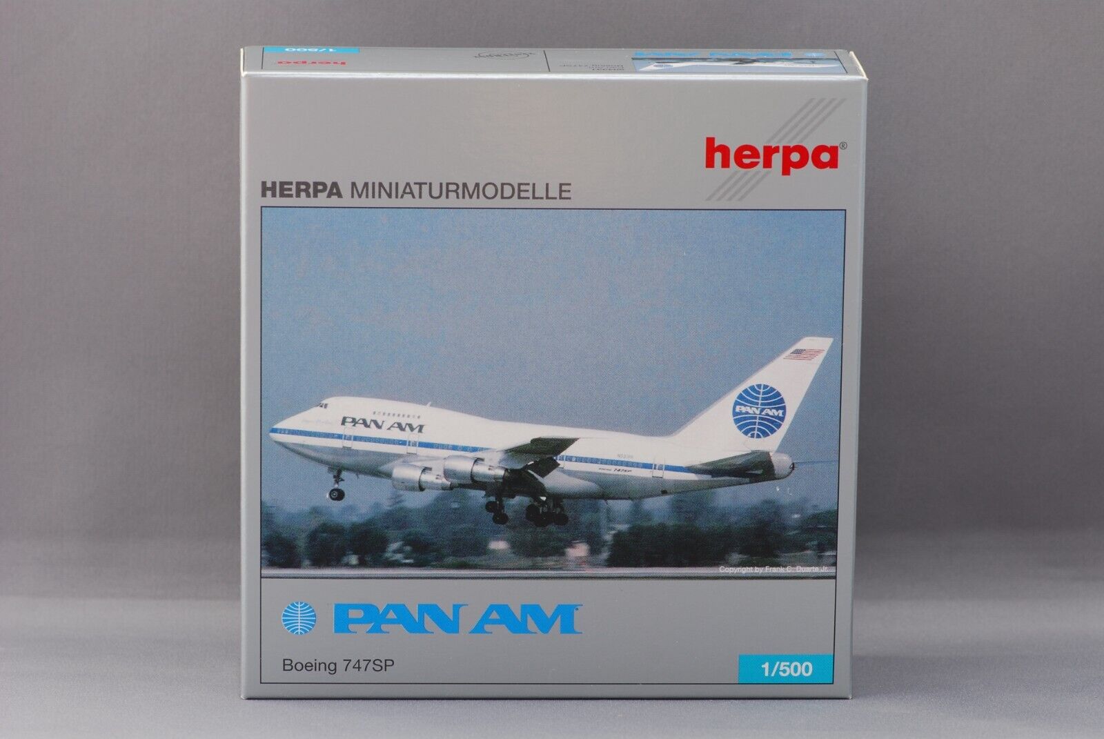 Pan Am B747SP, Herpa Wings 504331, 1:500, N531PA