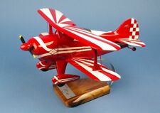 Pitts Special S.1 Desk Top Display Aerobatic Biplane Model 1/14 AV Airplane New picture