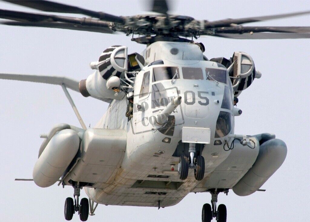US Marine Corps (USMC) CH-53E Super Stallion helicopter 5x7 PHOTOGRAPH