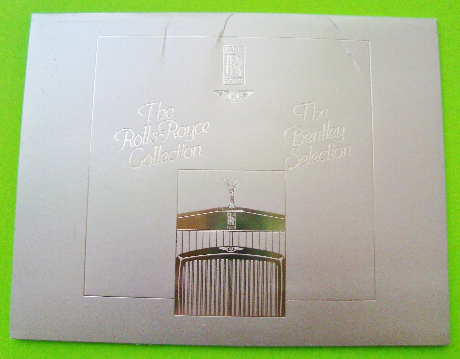 1998 ROLLS ROYCE & BENTLEY BOUTIQUE PORTFOLIO Collection 12 COLOR PLATES Xlnt+++