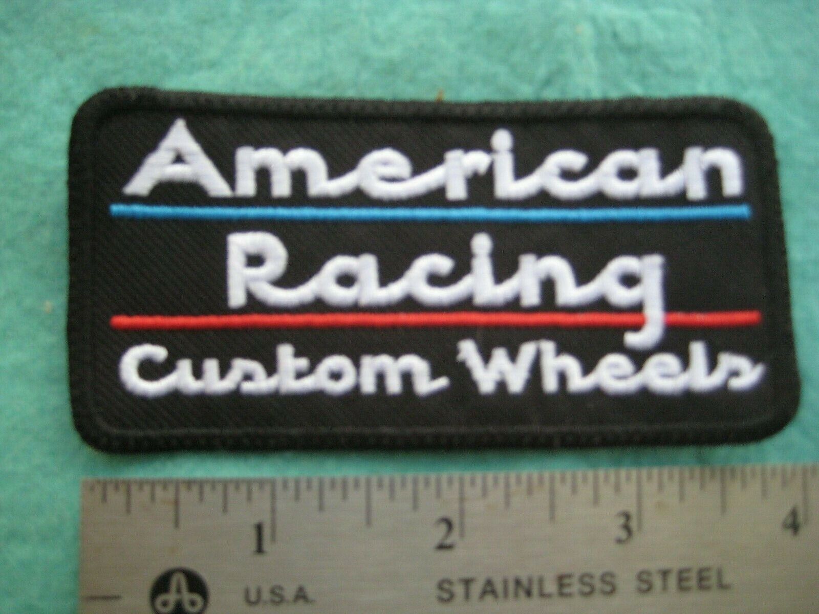 American Racing Custom Wheels Racing Team Service Parts Dealer Hat Patch