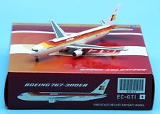 JC Wings 1:400 Iberia Airlines Boeing B767-300ER Diecast Aircraft Model EC-GTI picture